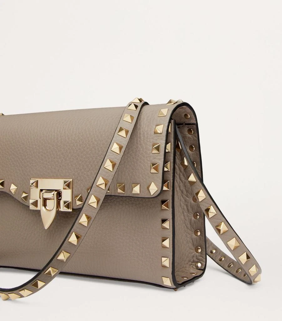 Valentino Calf Leather Rockstud Alcove Shoulder Bag 7