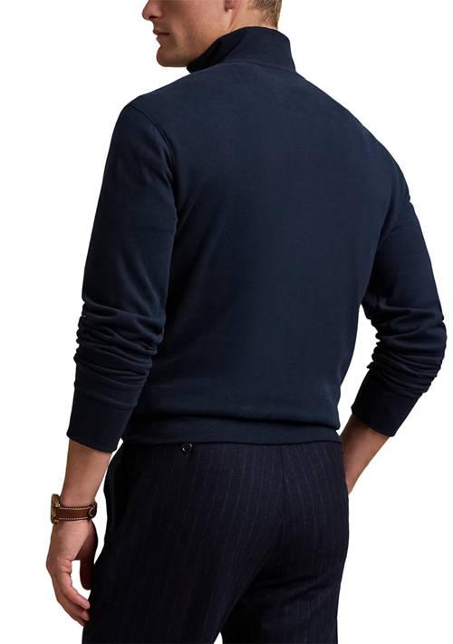 Ralph Lauren Ralph Lauren Luxury Jersey Quarter Zip Pullover