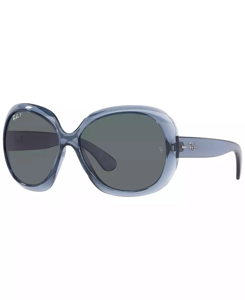 Ray-Ban Women's Polarized Sunglasses, RB4098 JACKIE OHH II 60 1