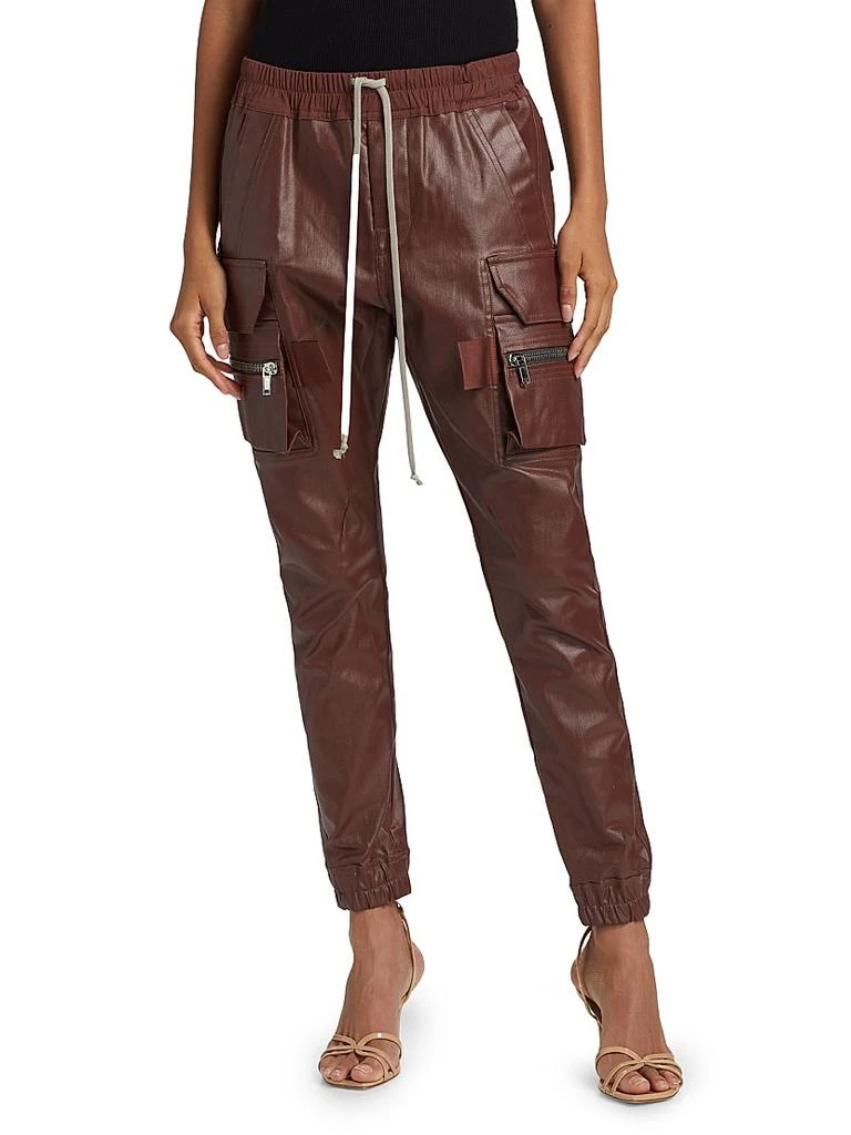 Rick Owens Waxed Denim Mastodon Cargo Pants 2