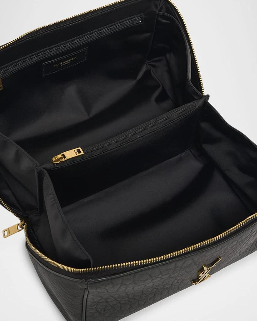 Yves Saint Laurent YSL Vanity Case in Grained Leather 4