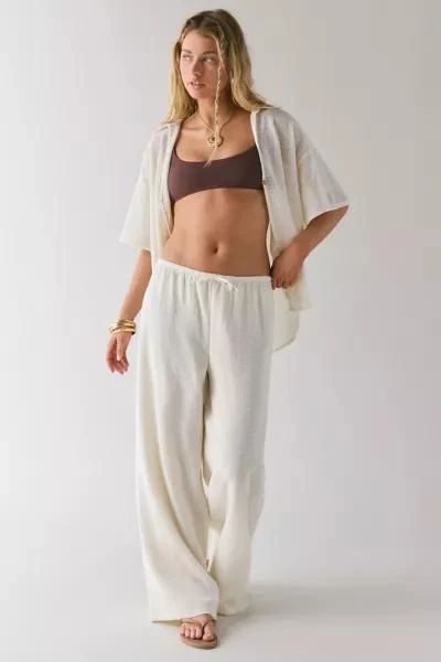 Out From Under Out From Under Boardwalk Semi-Sheer Knit Beach Pant 1