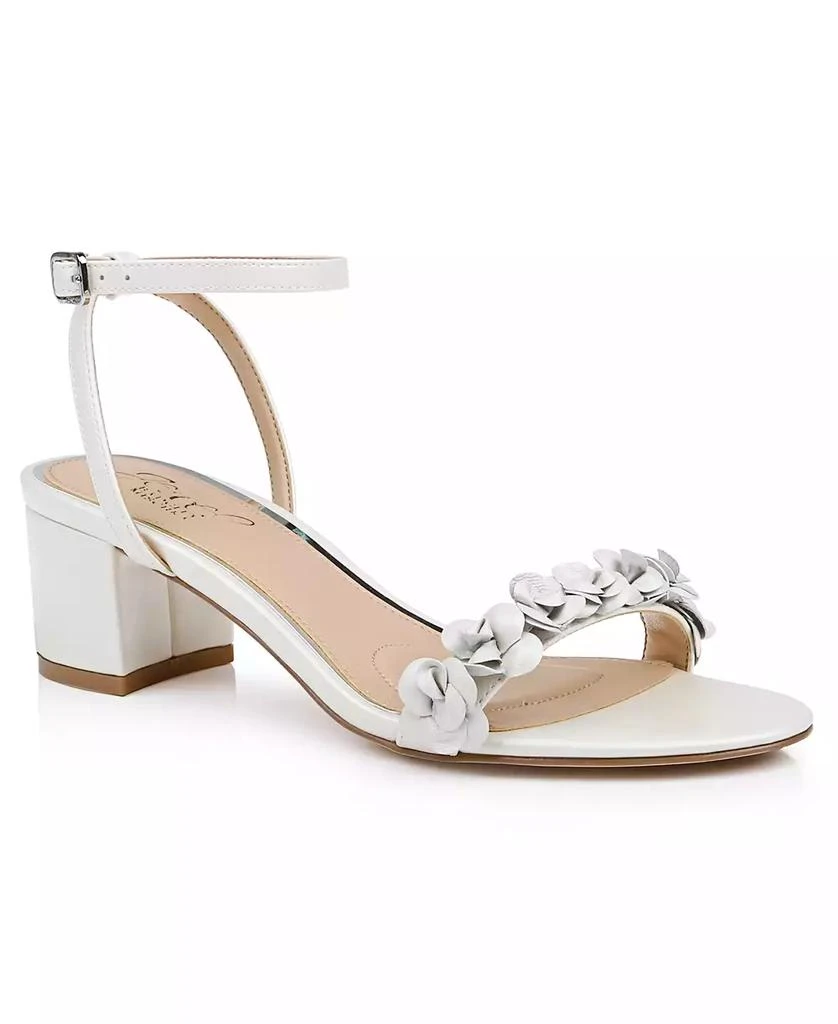 Badgley Mischka Women's Sawyer Block Heel Dress Sandals 1