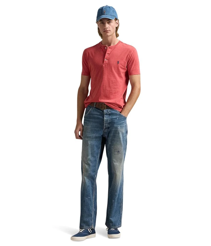 Ralph Lauren Slub Jersey Henley Shirt 4