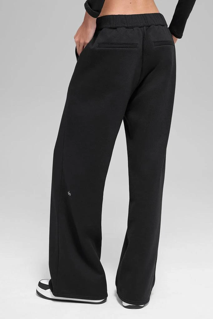Alo High-Waist Sweatpant Trouser - Black 3