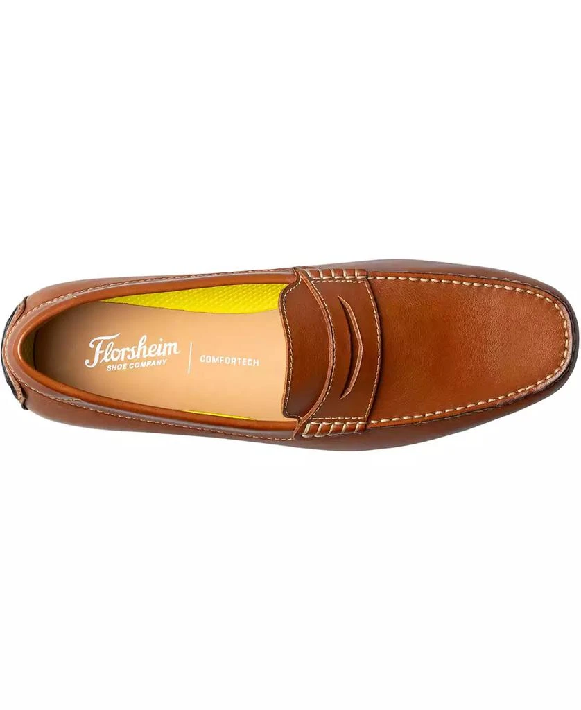 Florsheim Men\'s  Moc Toe Penny Loafer oxford leather brown dress shoes sz 10.5M Florsheim Men main image 2