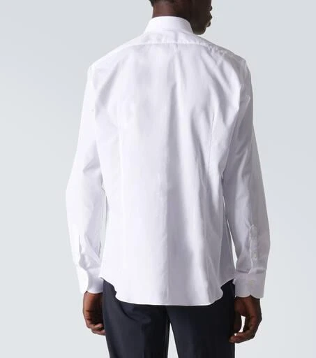 Thom Sweeney Lecce cotton poplin shirt 4