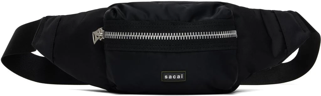 Sacai Black Pocket Belt Bag