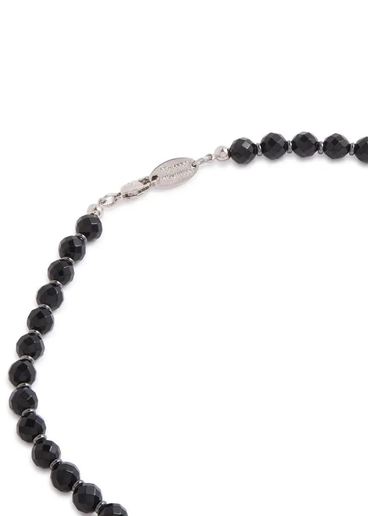 Vivienne Westwood Messaline orb beaded necklace 4