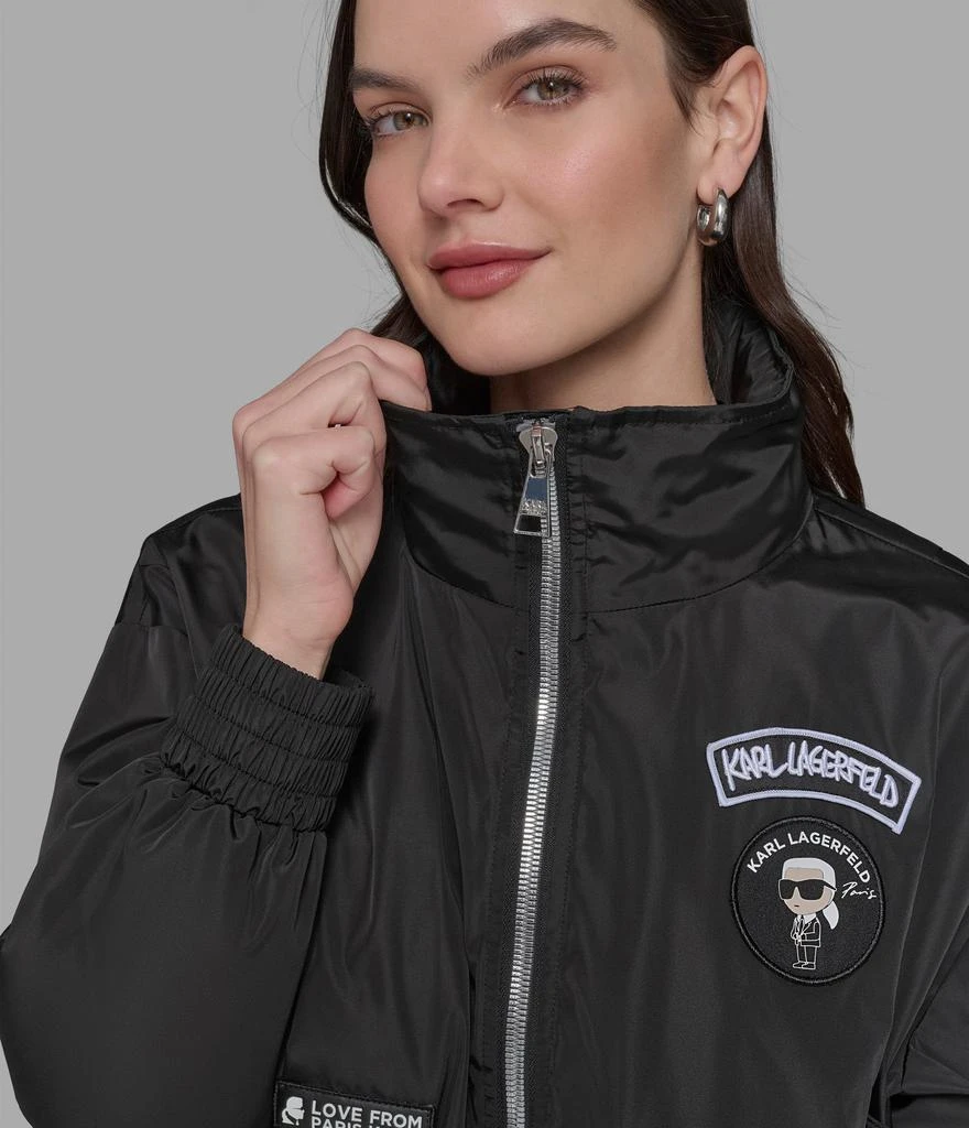 Bomber Jacket Karl Lagerfeld Coat Sale Bomber Jacket Karl Lagerfeld Coat  Womens KARL LAGERFELD PARIS Faux