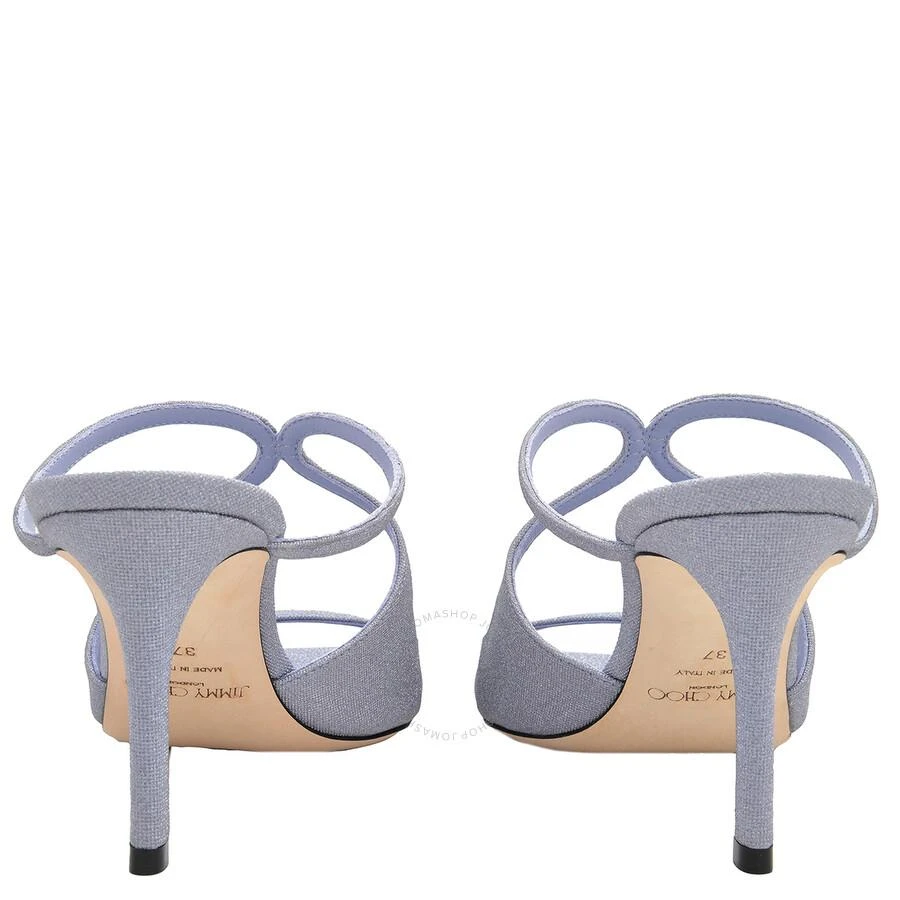 Jimmy Choo Anise 75 Glitter Mules 3