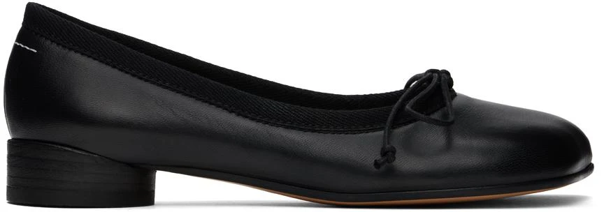 MM6 Black Anatomic Classic Ballerina Flats 1