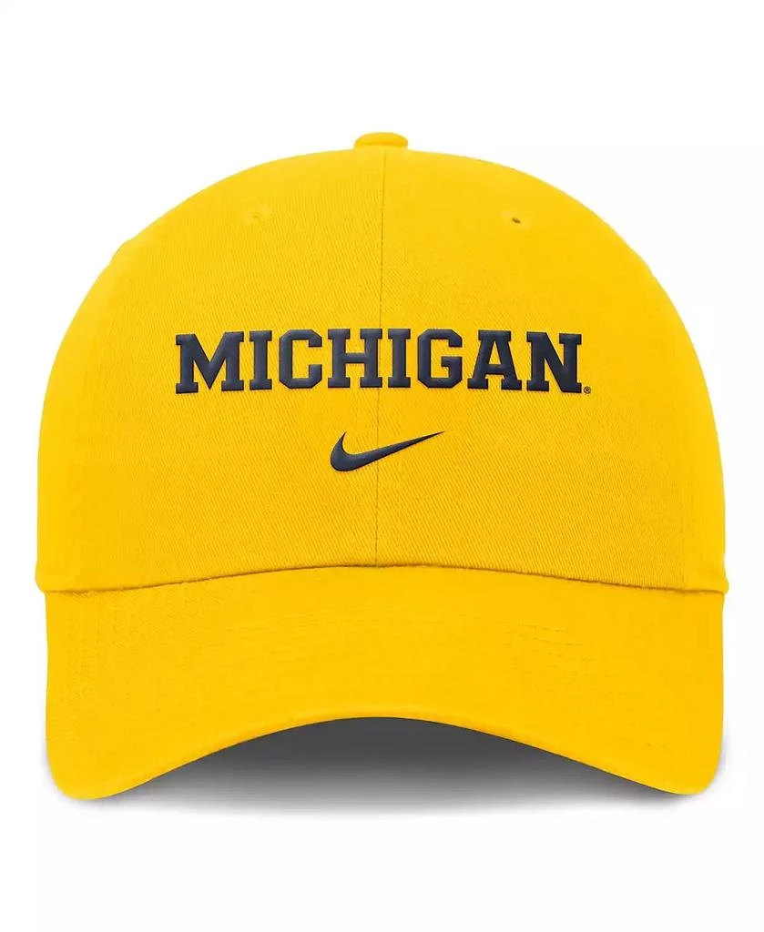 NIKE Men's Maize Michigan Wolverines Club Adjustable Hat 3