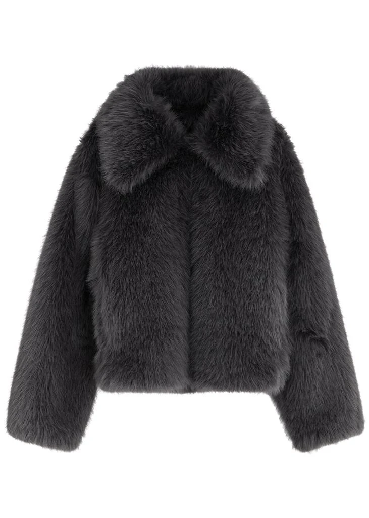 AGOLDE Maren faux fur jacket 1