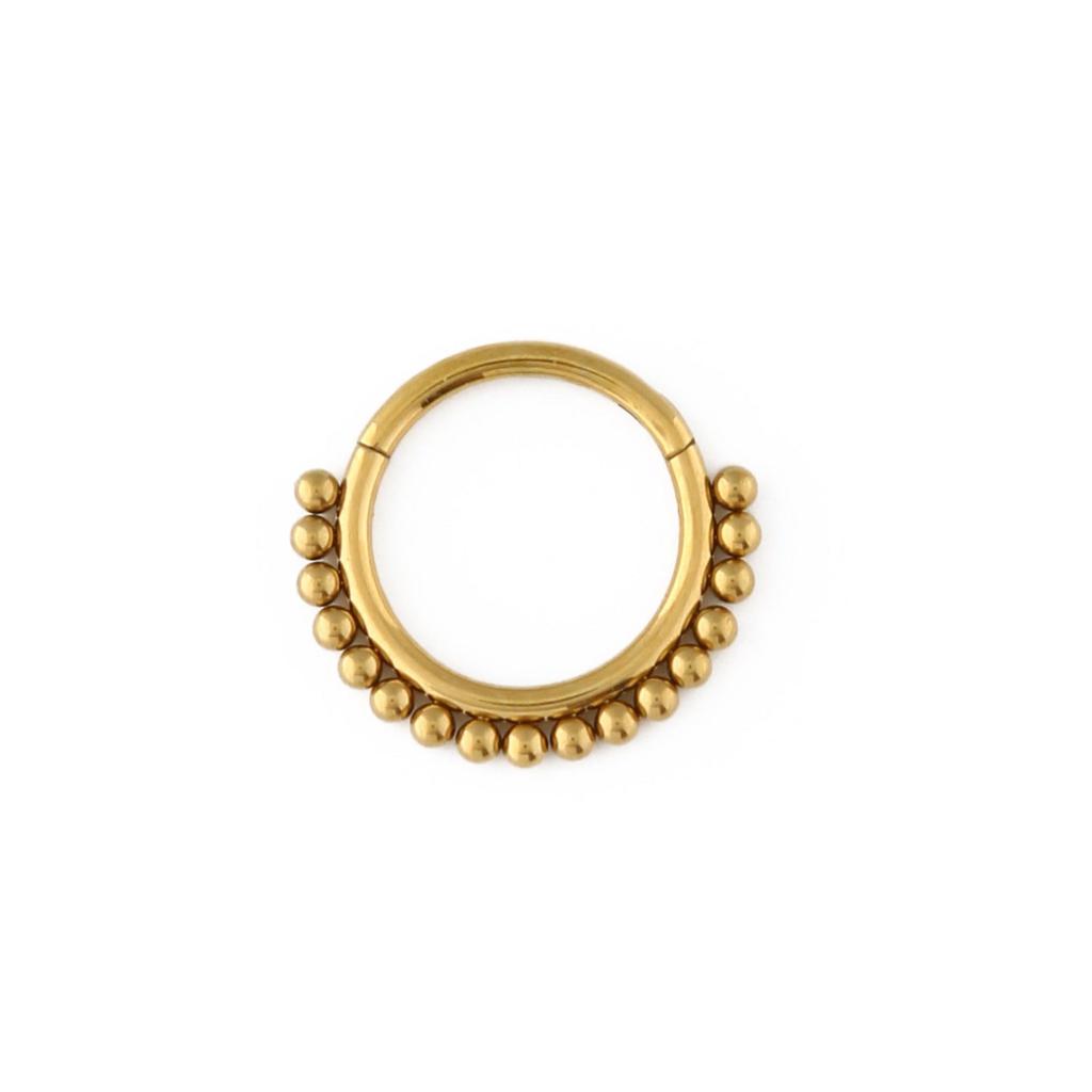 Orelia London Beaded Clicker Hoop 8mm