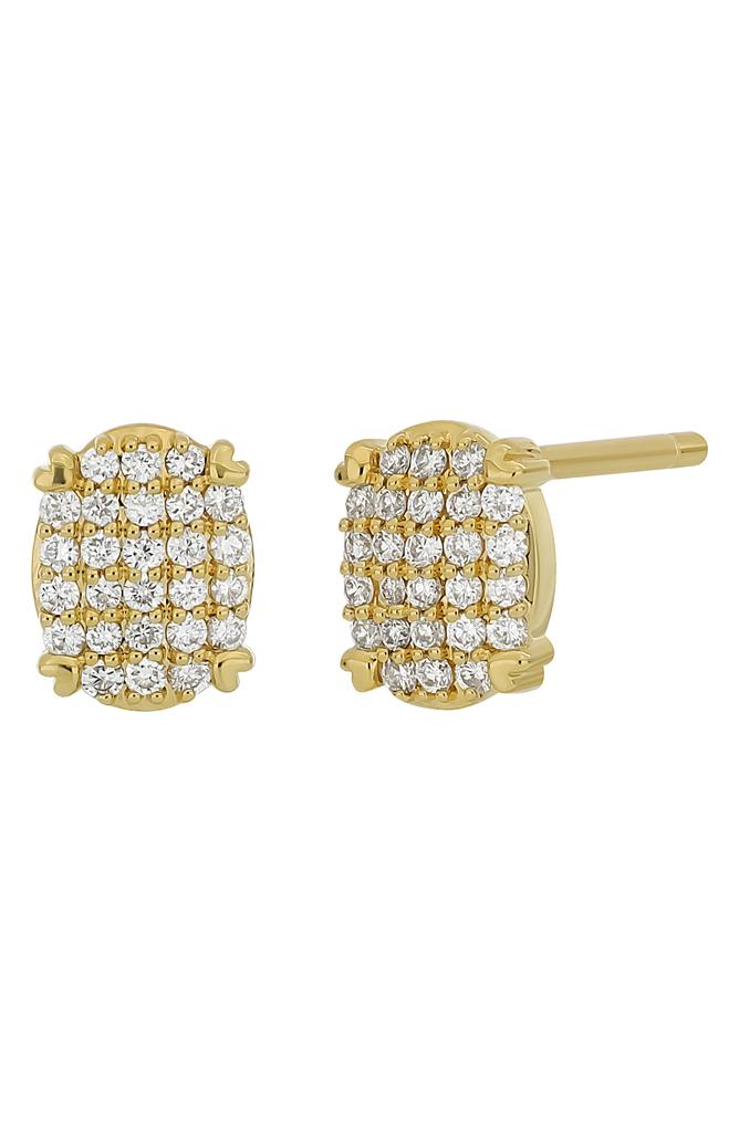 Bony Levy Mika Pavé Diamond Stud Earrings - 0.12ct.