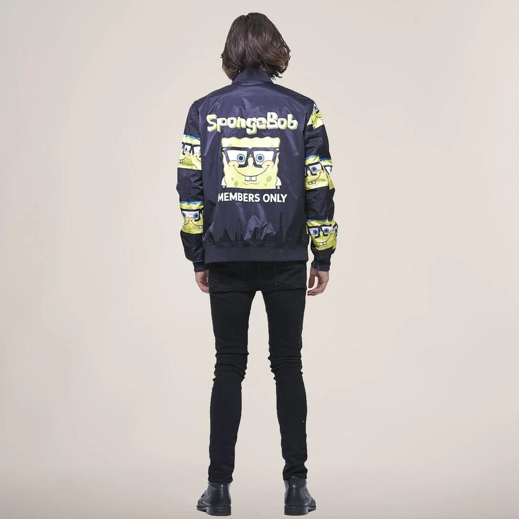 Members Only Men's Nickelodeon Spongebob Bomber Jacket 2