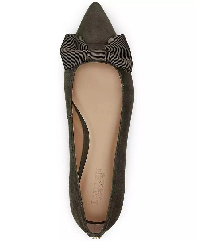 Ralph Lauren Women's Londyn Bow Ballet Flats 7