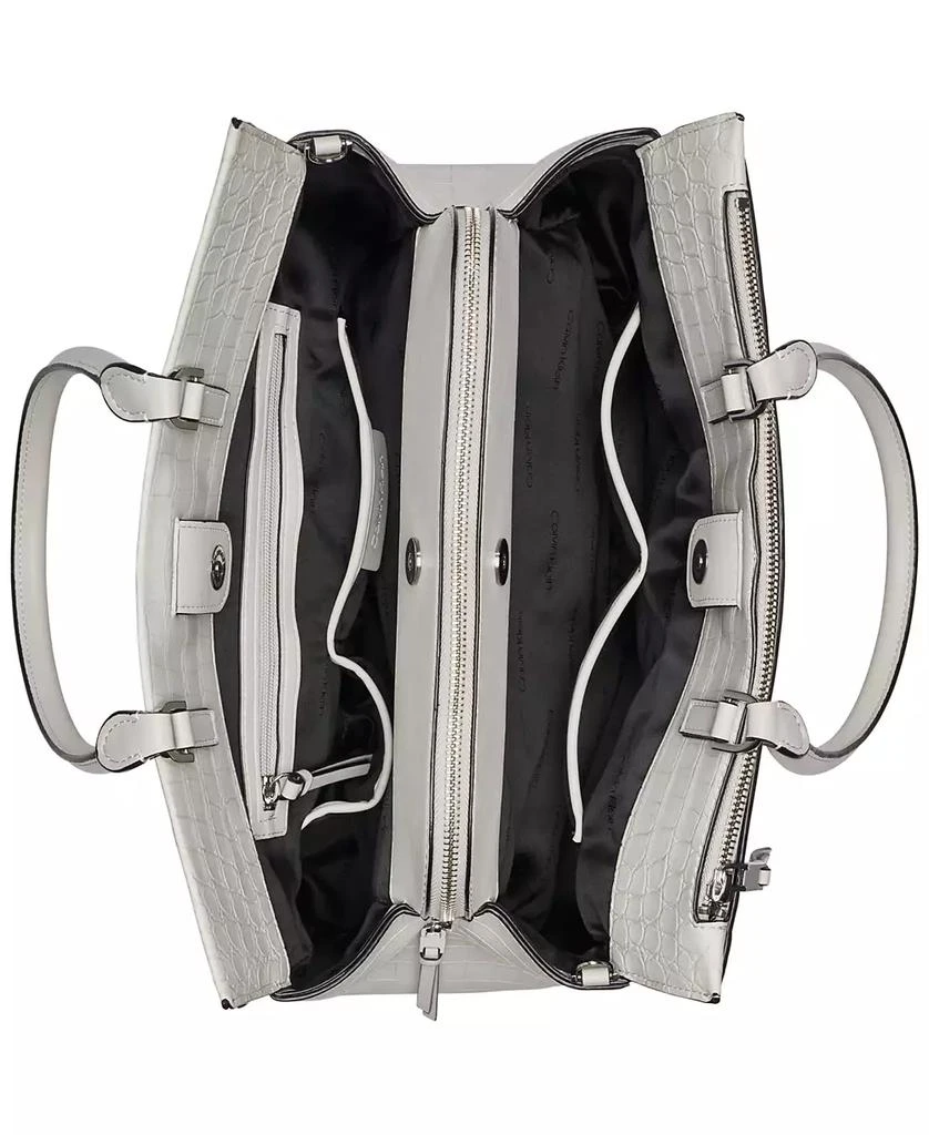 Calvin Klein Becky Soft Croco Tote 5