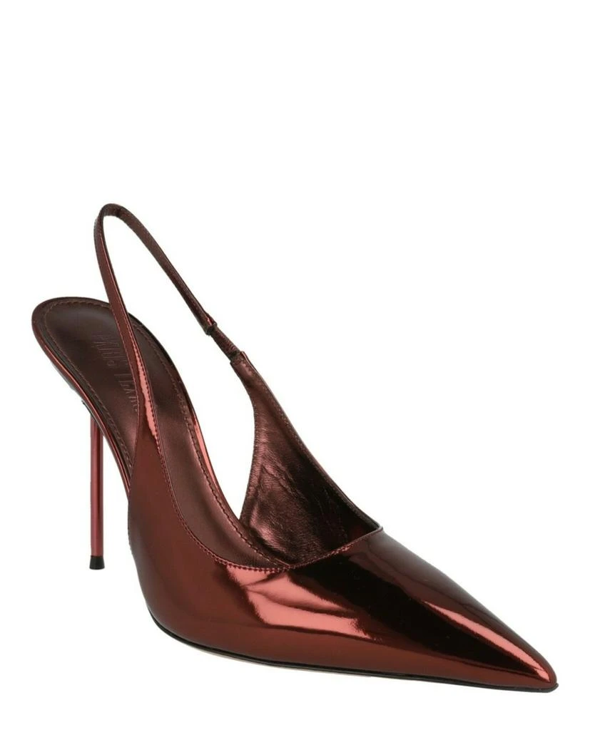Paris Texas Lidia Mirrored Slingback Pumps 2