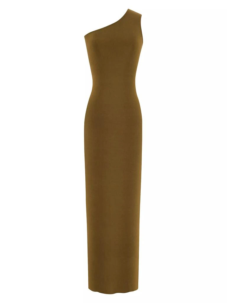 Yves Saint Laurent One-Shoulder Dress in Silk 1