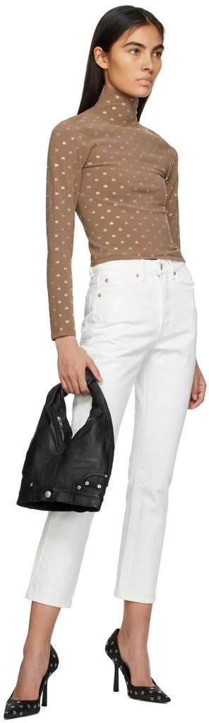 Alexander Wang White Stovepipe Jeans 4