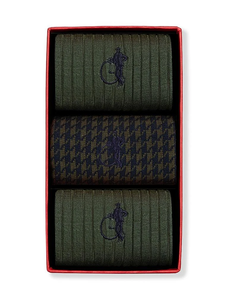 London Sock Company Dash of Class 3-Pack Cotton-Blend Socks 2