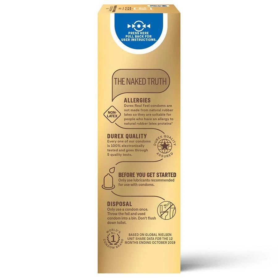 Durex Real Feel Avanti Bare Polyisoprene Non-Latex Condoms 9