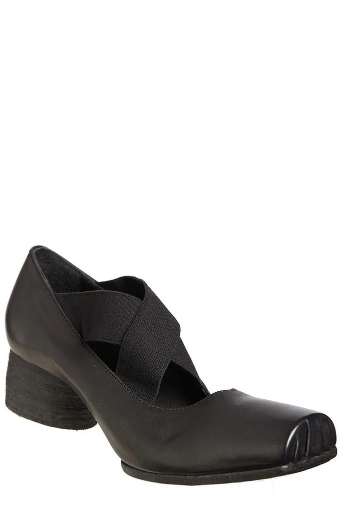 Uma Wang Uma Wang Square-Toe Ballerina Pumps 3