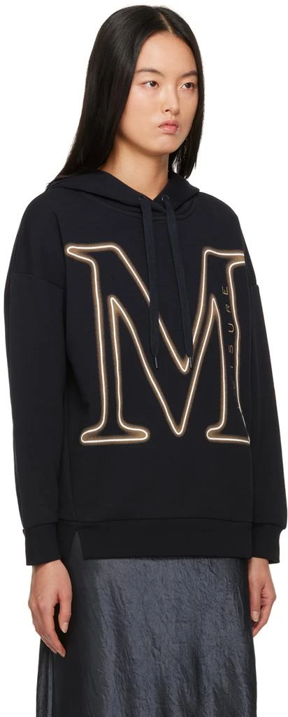 Max Mara Leisure Navy Printed Hoodie 2