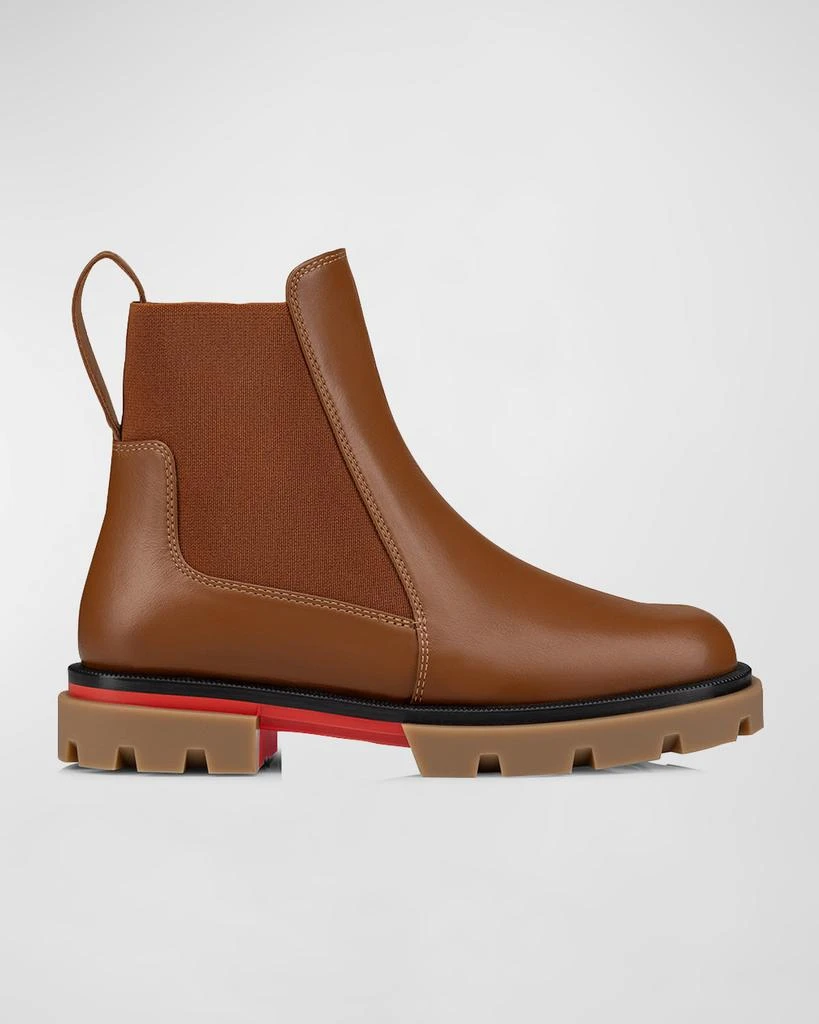 Christian Louboutin Girl
s Marchacroche Calf Leather Boots, Toddlers/Kids