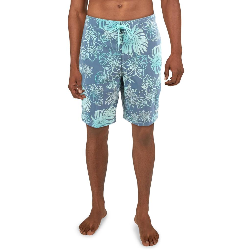 Speedo Mens Printed UPF Protection Swim Trunks