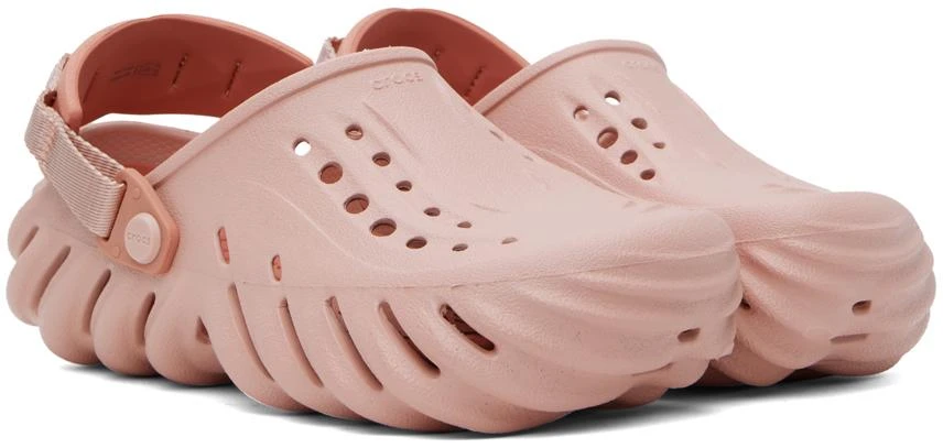Crocs Pink Echo Clogs 4