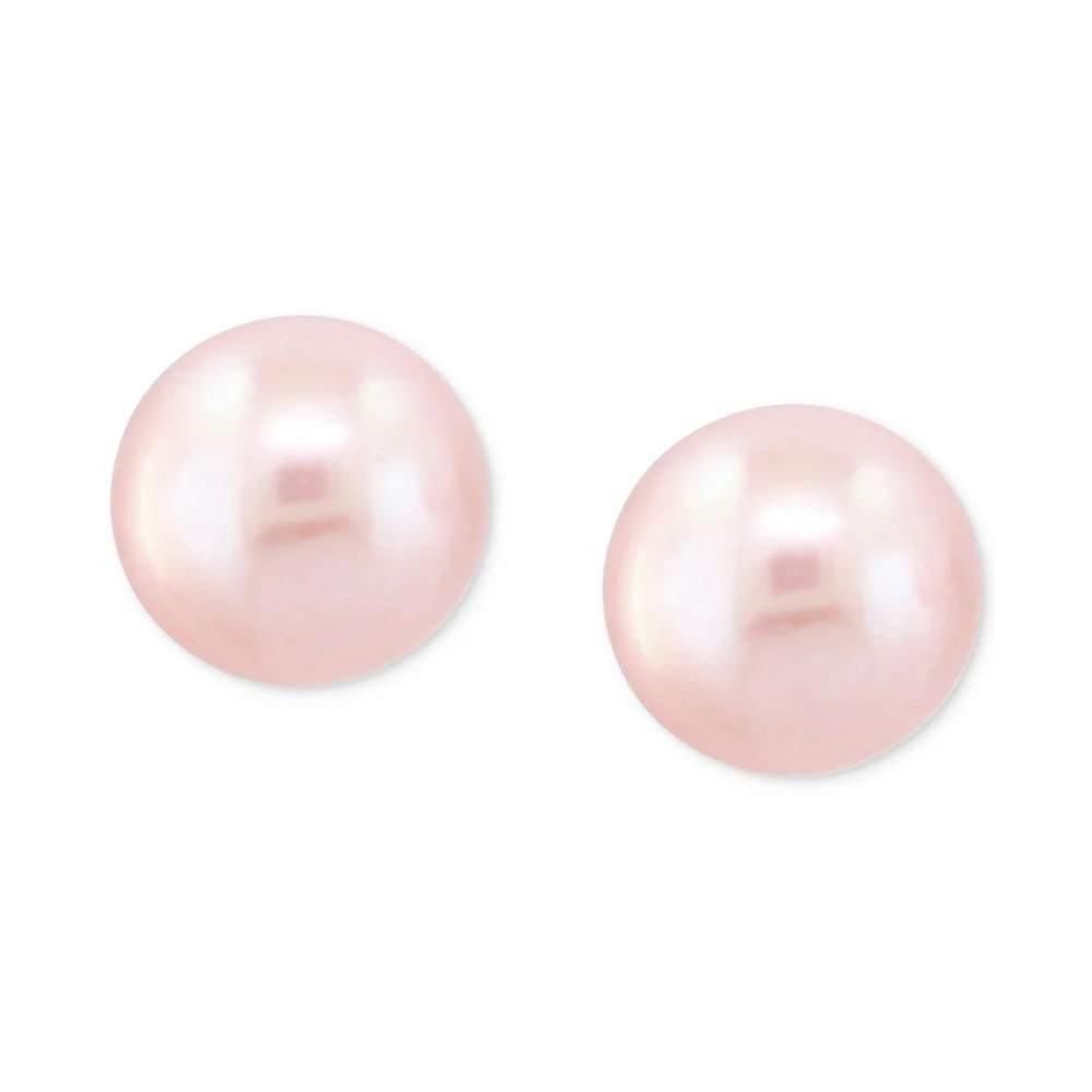 EFFY Collection EFFY® 3-Pc. Set Pink, Peach, & White Cultured Freshwater Pearl (9mm) Stud Earrings in Sterling Silver 7