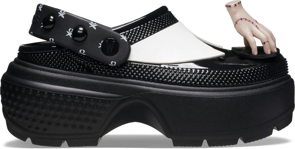 Crocs Crocs Womens Wednesday Addams Stomp Clog 5