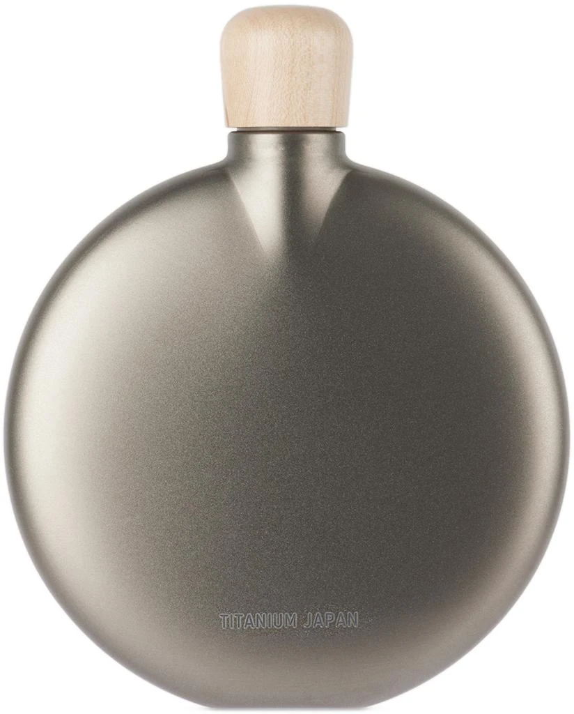 Snow Peak Titanium Round Flask, 150 mL 1