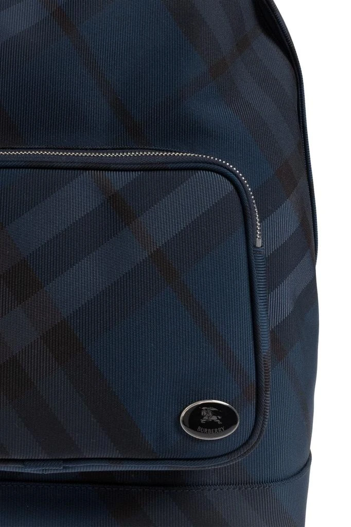 Burberry Burberry Grid Checked Zip-Around Backpack 5
