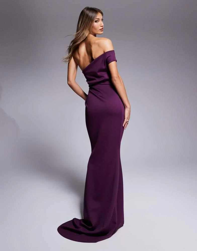 navy blue long sleeve maxi dress Aster Navy Floral Embellished Cape Sleeve Maxi Dress – Frock and Frill