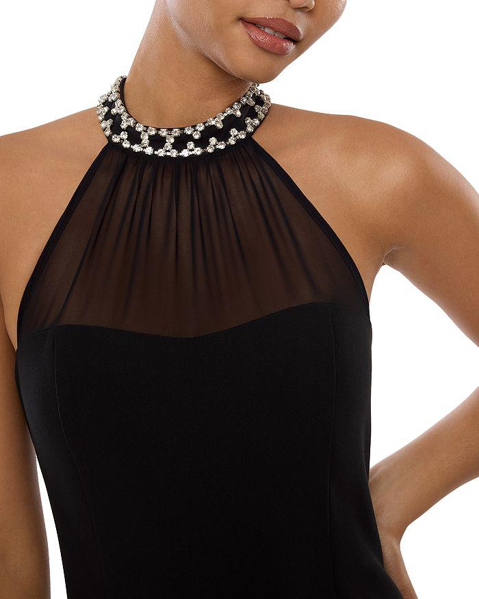 Likely Lirio Embellished Halter Neck Midi Dress