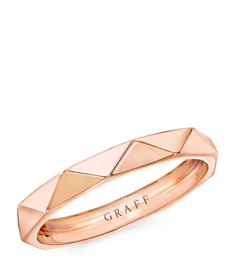 Graff Rose Gold Laurence Graff Signature Band (3.2mm) 1