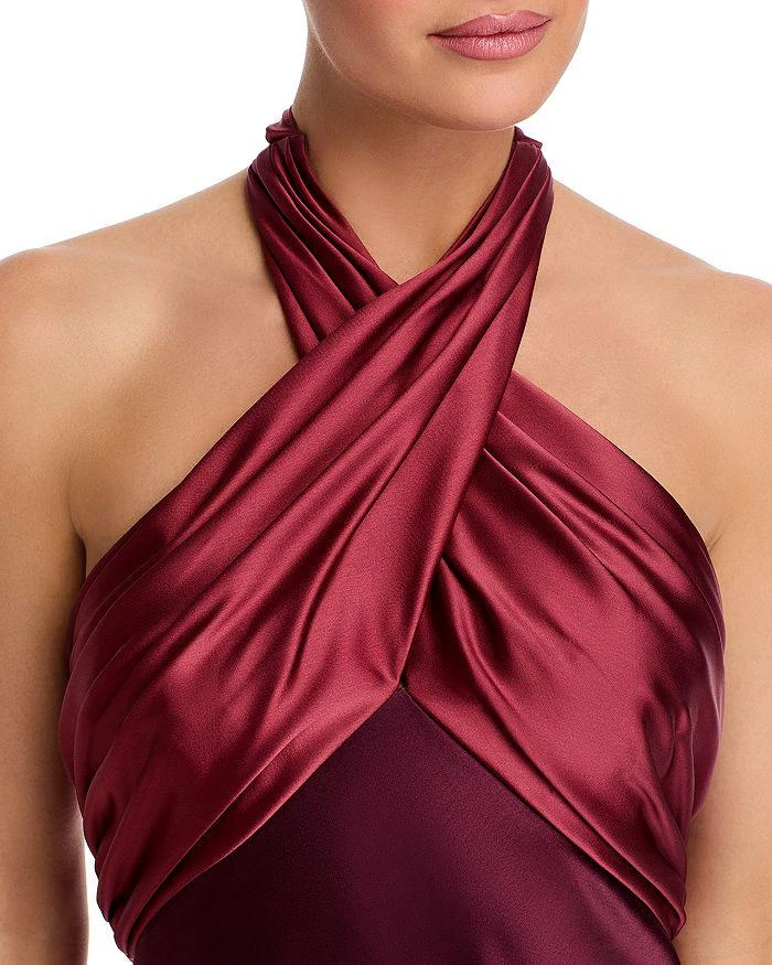 Amsale Halter Gown 6