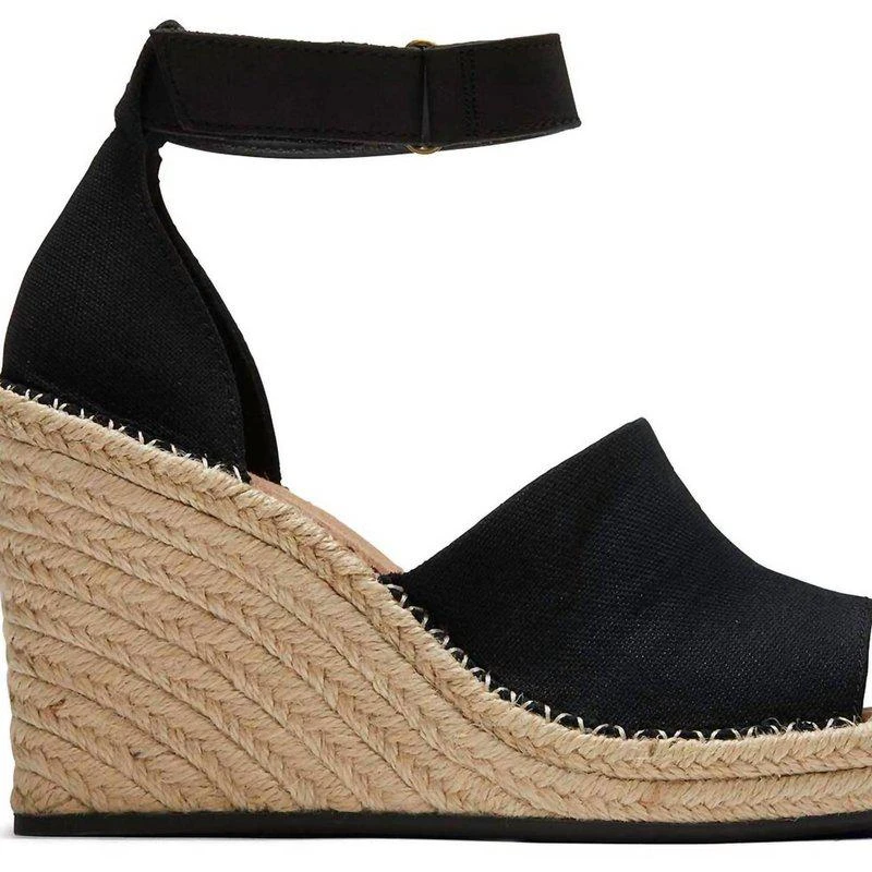 TOMS Marisol Peep Toe Wedge Sandal 1