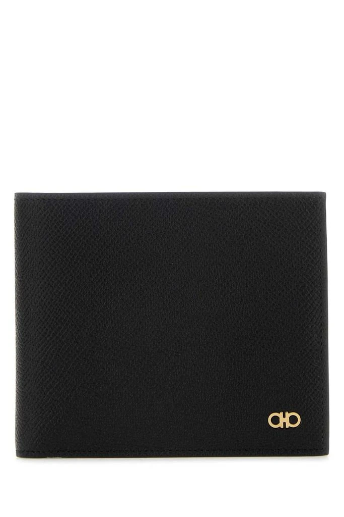 Salvatore Ferragamo Ferragamo Gancini Plaque Bi-Fold Wallet 1