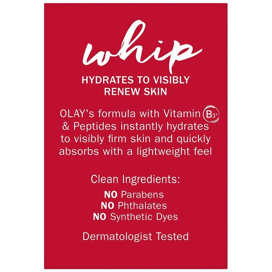 Olay Whip Face Moisturizer Fragrance-Free 7