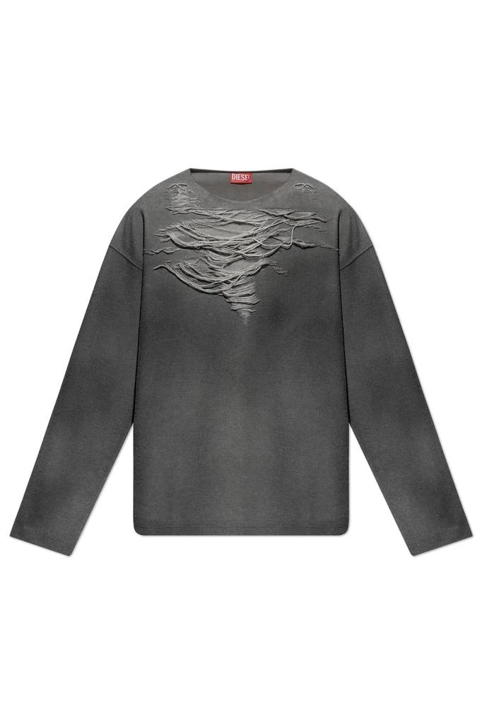 Diesel Diesel S-Ruben Distressed Sweatshirt 1