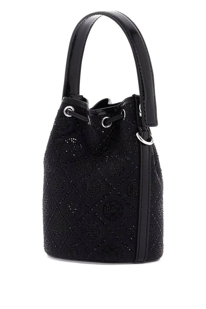 Tory Burch monogram t bucket bag with rhinest 2