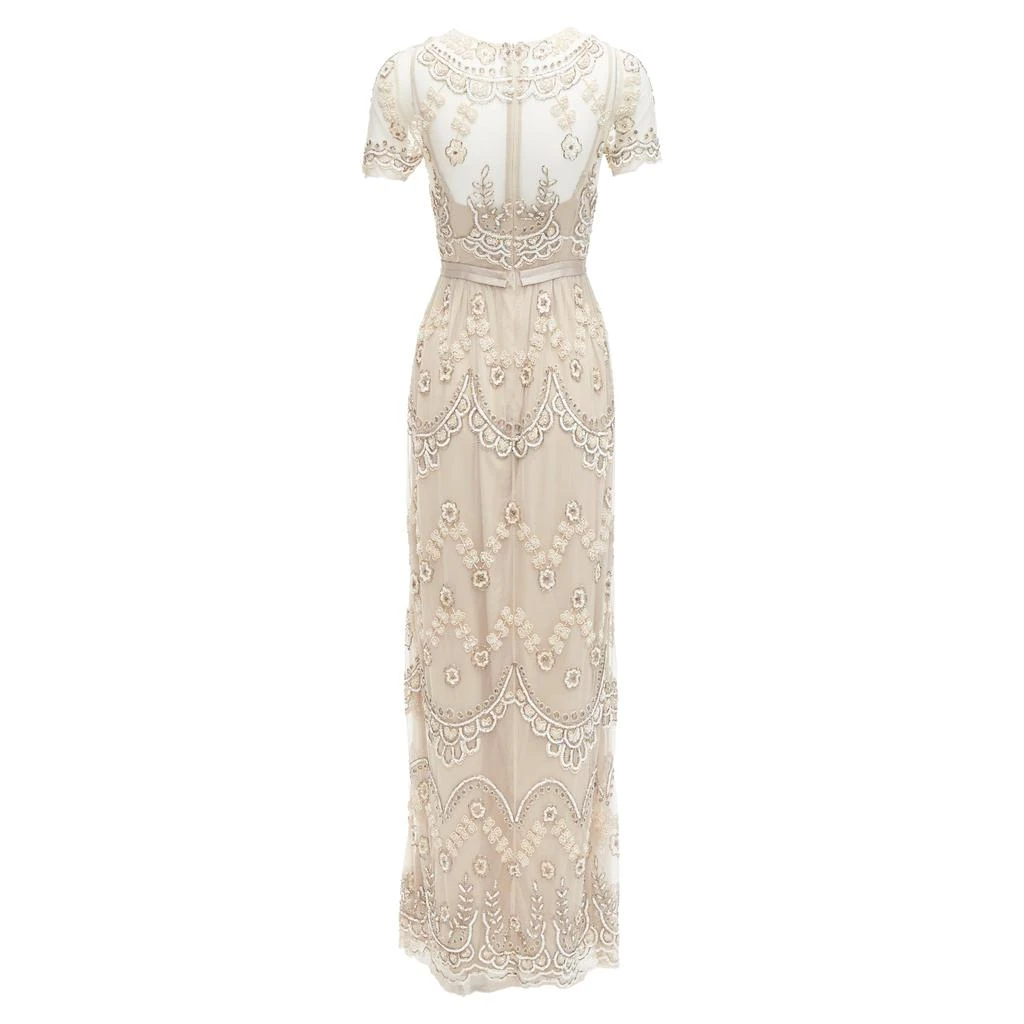 Needle & Thread Sequins Beads Embellished Overlay Long Gown 5