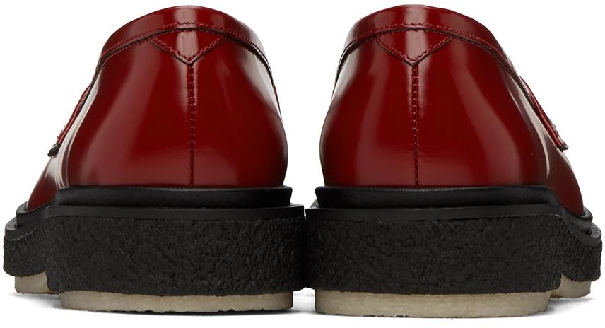 Adieu Paris Red & White Type 5 Loafers 2