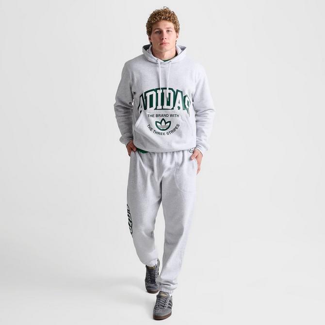 韓国新作人気【Adidas】Originals JOGGERS PANTS★グレー adidas Originals cotton joggers PRM EU