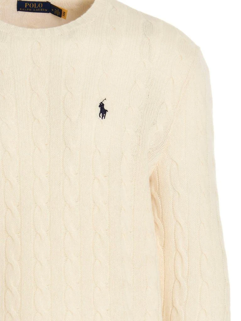 Polo Ralph Lauren Polo Ralph Lauren Pony Embroidered Cable-Knit Jumper 3